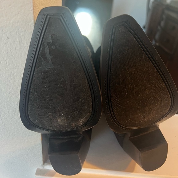 Women Cowboy Boots. Low heel - Picture 3 of 4